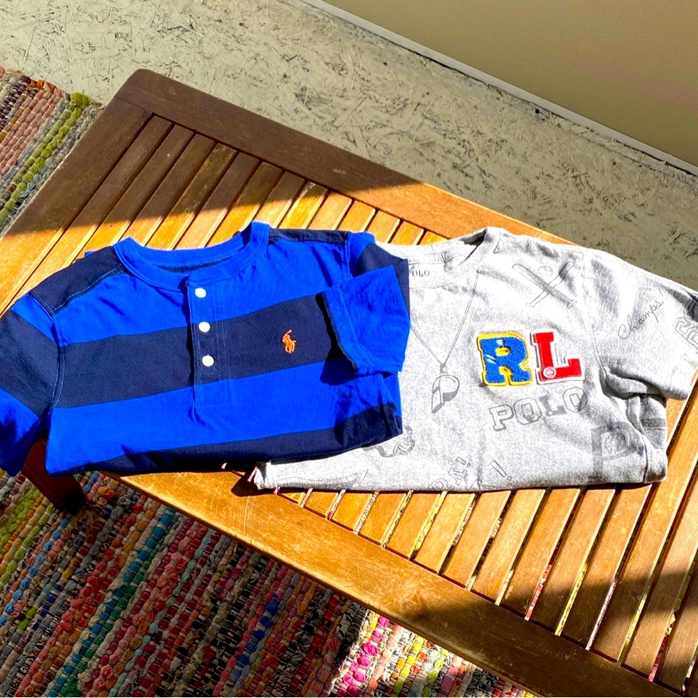 Polo shirts (2), sz YS